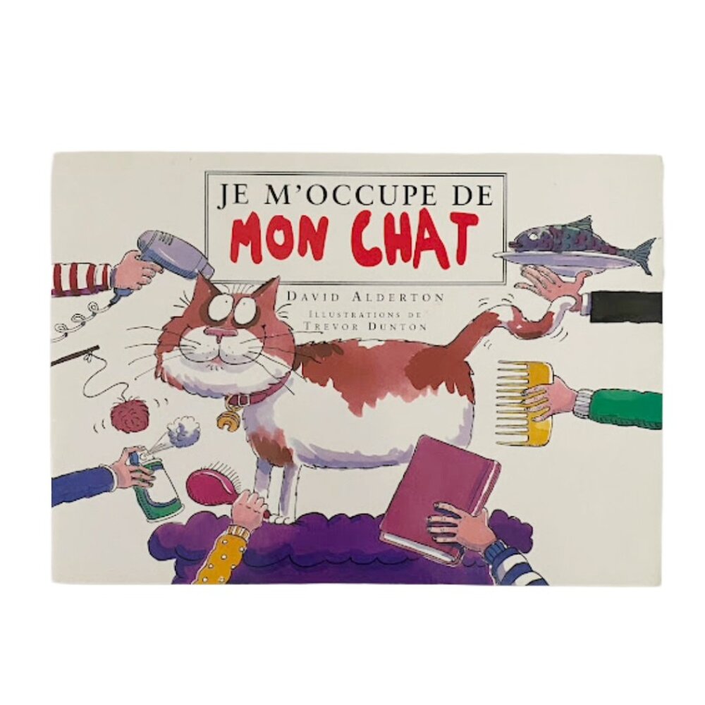*rare* Je m'occupe de mon chat David Alderton livre jeunesse français